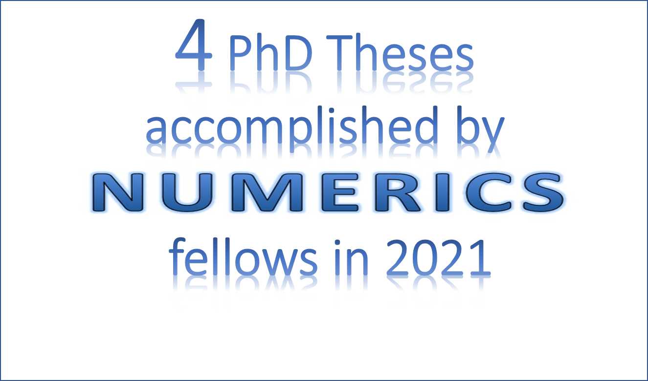 First 4 PhD theses defended in 2021